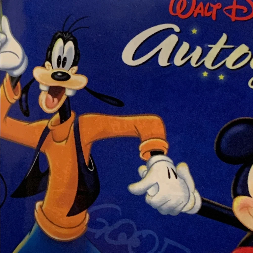 Vintage Walt Disney World Exclusive Official Autograph Book New Sealed Perfect